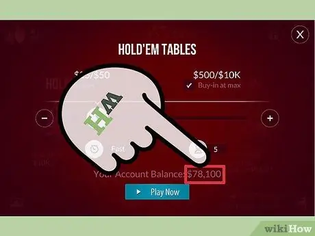 Igrajte Zynga Poker Korak 8