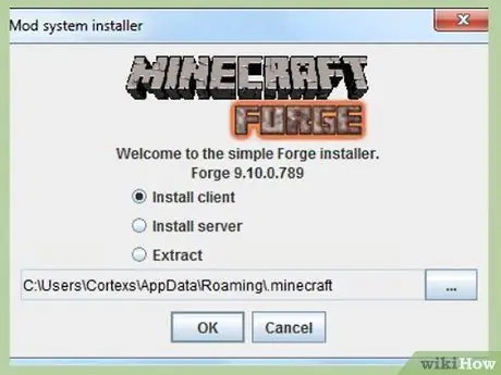 بارگیری Minecraft Mods مرحله 1