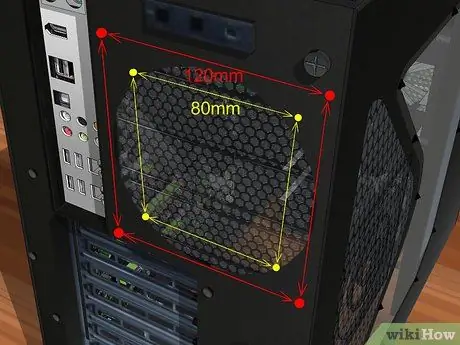 Instale un ventilador de computadora de escritorio Paso 1