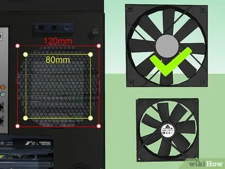 Zainstaluj wentylator komputera stacjonarnego Krok 3
