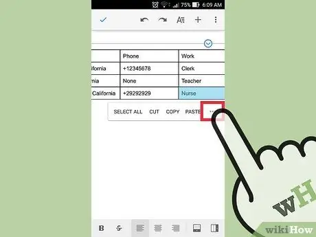 Google Docs таблицасын өчүрүү 18 -кадам