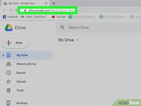 Stocați imagini pe Google Drive Pasul 1