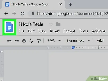 Google Doc хийх алхам 7