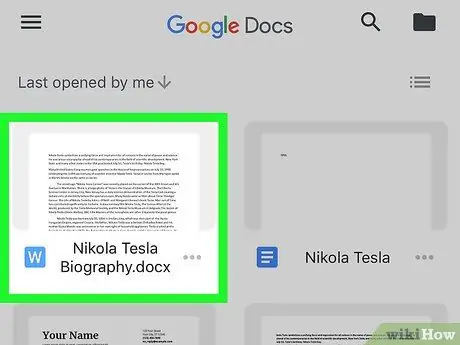 Google Doc хийх алхам 15