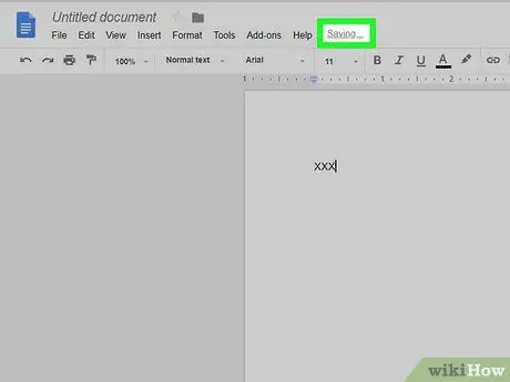 Lagre en Google Doc Trinn 4