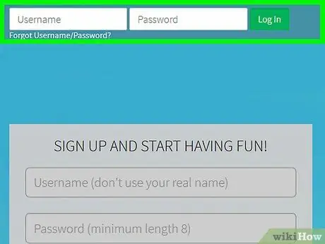 Change Usernames on Roblox Step 1