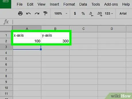 Create a Graph in Google Sheets Step 4