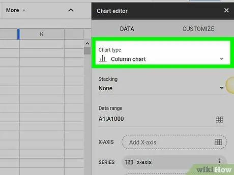 Lumikha ng isang Grap sa Google Sheets Hakbang 8