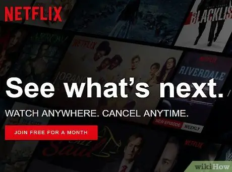 Riavvia un abbonamento Netflix annullato Passaggio 1