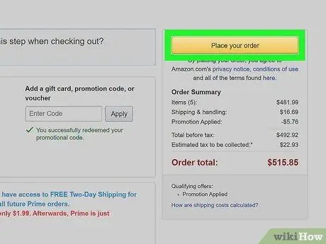 Get Amazon Promotional Codes Step 15