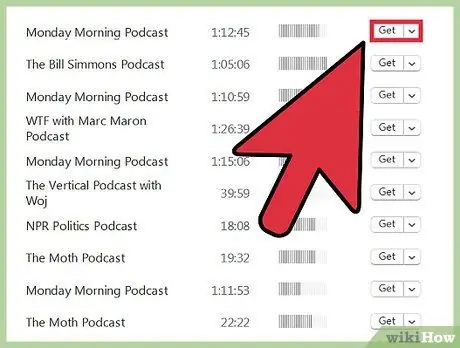 Verwenden Sie Podcasting Schritt 9