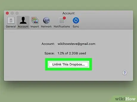 Log Out on Dropbox on PC or Mac Step 3