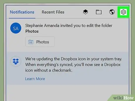 Log Out on Dropbox on PC or Mac Step 5