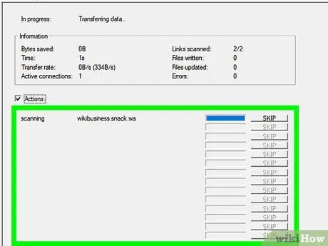 Scarica un sito web Passaggio 10