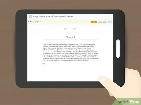 Folosiți Wattpad Pasul 13