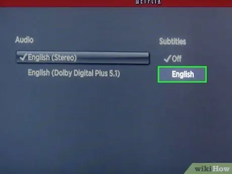 Netflix -da subtitrlarni oling 19 -qadam