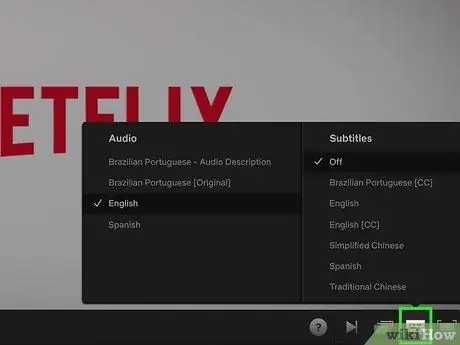 Ottieni i sottotitoli su Netflix Passaggio 32