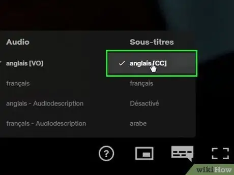 Obtenez des sous-titres sur Netflix Étape 4