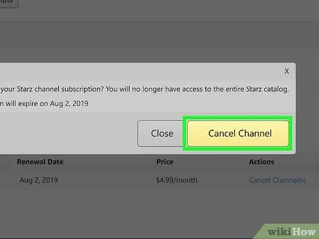 Amazon Step 3 पर Starz रद्द करें