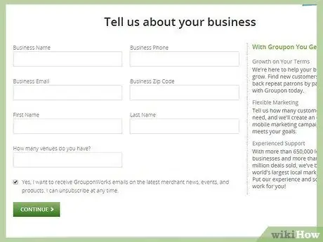 أعلن على Groupon الخطوة 3