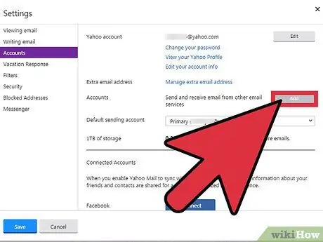 Gestisci le impostazioni del tuo account su Yahoo! Passaggio 6