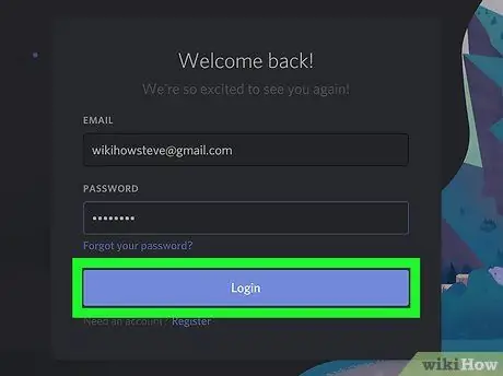 Log masuk ke Discord pada PC atau Mac Langkah 11