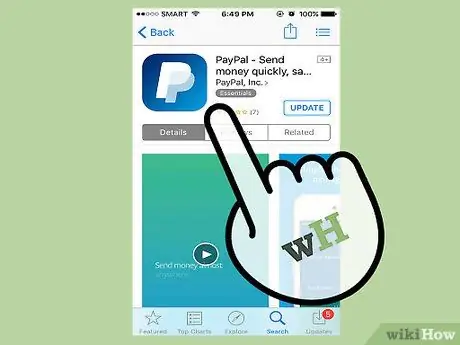 Dodajte kreditnu karticu na PayPal račun Korak 1