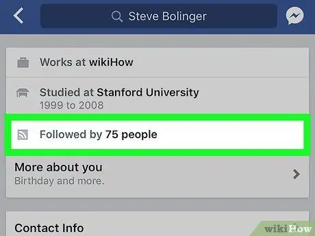Вижте последователи във Facebook Стъпка 5