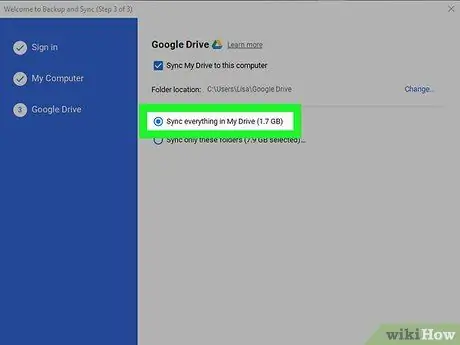 PC veya Mac'te Google Drive'daki Tüm Dosyaları İndirin 16. Adım