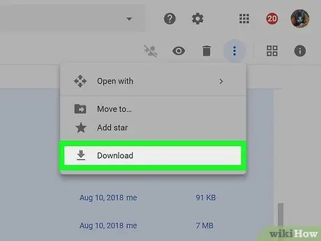 Muat turun Semua Fail di Google Drive di PC atau Mac Langkah 5