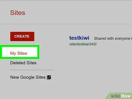 Crea un sito web utilizzando Google Sites Passaggio 9