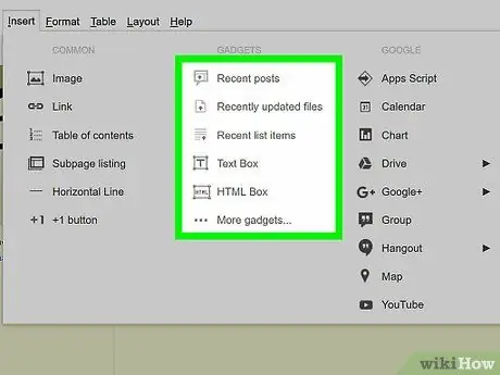 Crea un sito web utilizzando Google Sites Passaggio 18