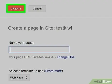 Creați un site web folosind Google Sites Pasul 24