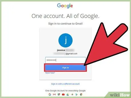 Измените учетную запись Gmail по умолчанию Шаг 6