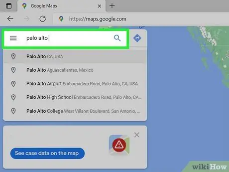 Найдите север на Google Maps на ПК или Mac Шаг 2