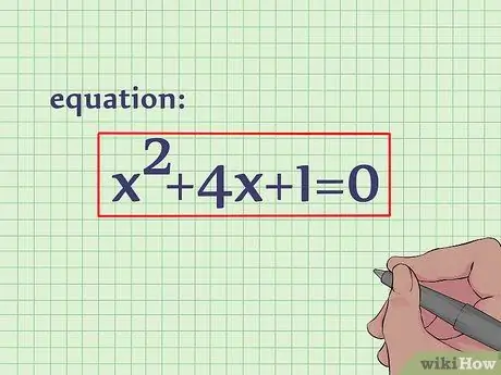 Trova il vertice di un'equazione quadratica Passaggio 5