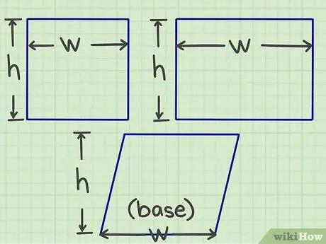 Find the Area of a Shape Step 1