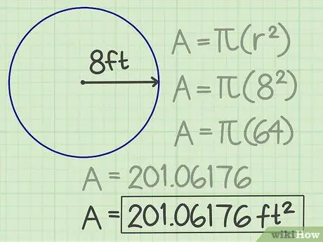 Trouver l'aire d'une forme Étape 12