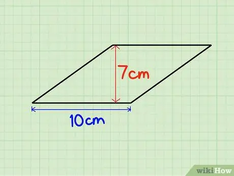 คำนวณพื้นที่ของรูปสี่เหลี่ยมขนมเปียกปูนขั้นตอนที่4