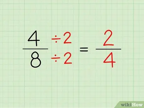 Encuentra fracciones equivalentes Paso 6