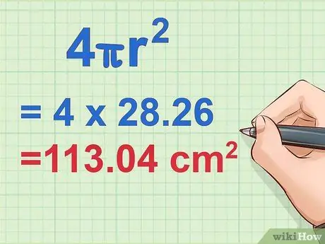 Find Surface Area Step 21