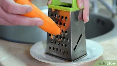 Shred Carrots Step 5