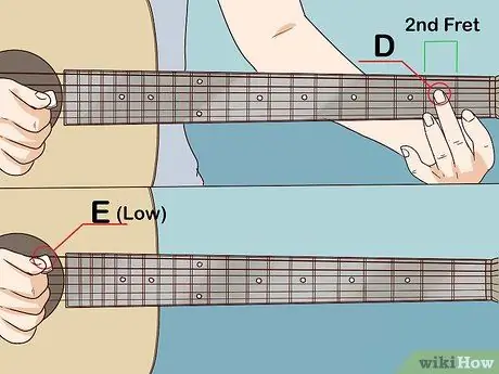 Accordare una chitarra senza accordatore Passaggio 14