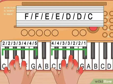 Jouer sur un clavier Casio (débutants) Étape 14