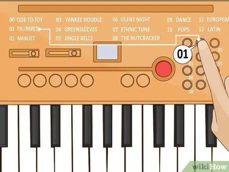 Casio Klaviatura Çalın (Başlayanlar) Addım 2