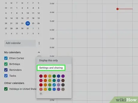 Shiriki Kalenda Yako ya Google Hatua ya 13