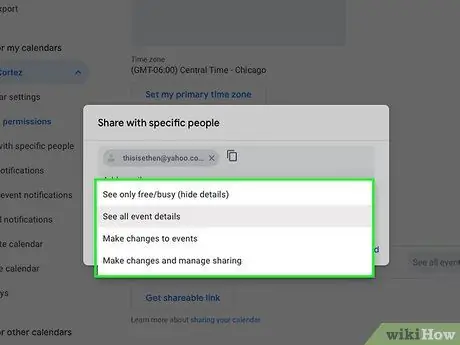 Ibahagi ang Iyong Google Calendar Hakbang 8