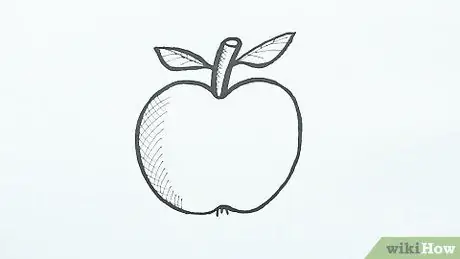 Նկարեք Apple քայլ 34