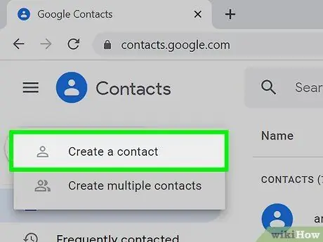 Magdagdag ng Mga contact sa Gmail Hakbang 3