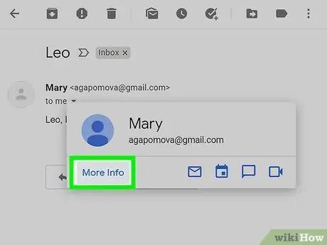 เพิ่มผู้ติดต่อใน Gmail ขั้นตอนที่ 9